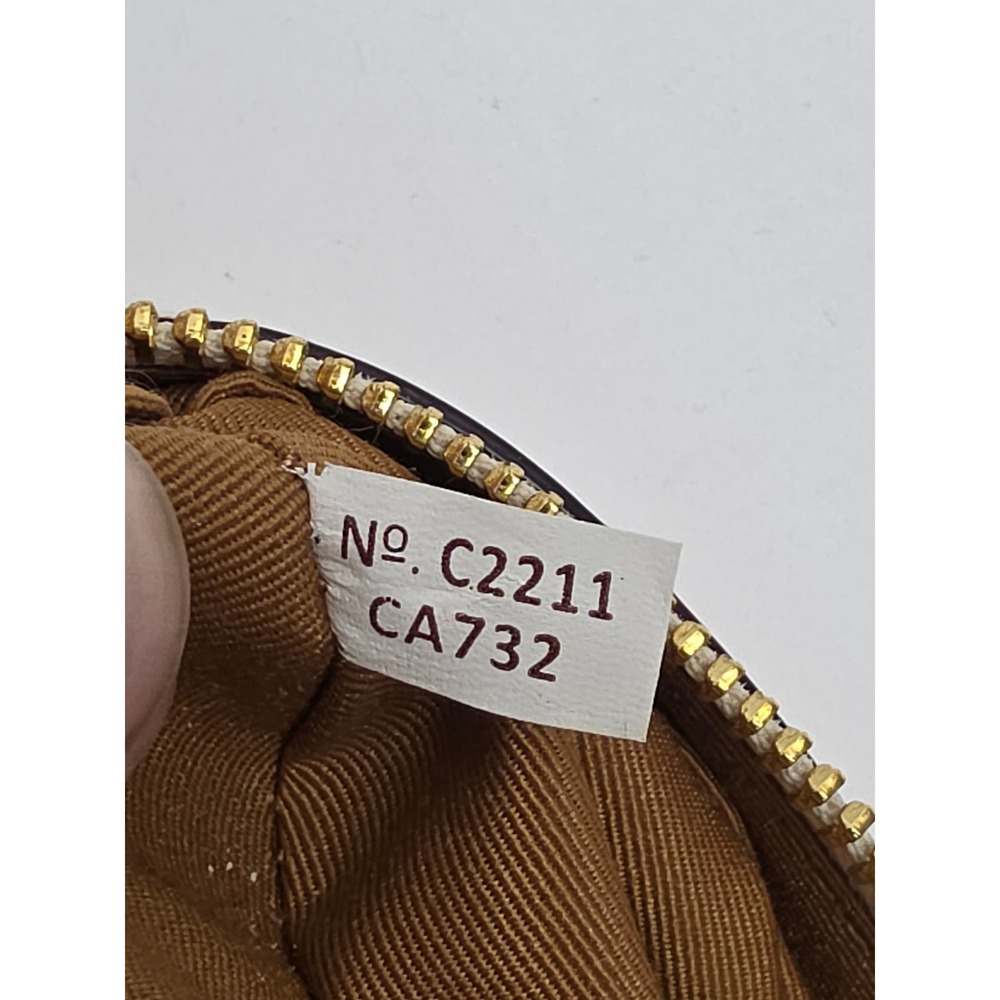 Coach Jamie Camera Bag Signature Canvas Chambray Blue White CA732‎ Crossbody - Picture 6 of 6